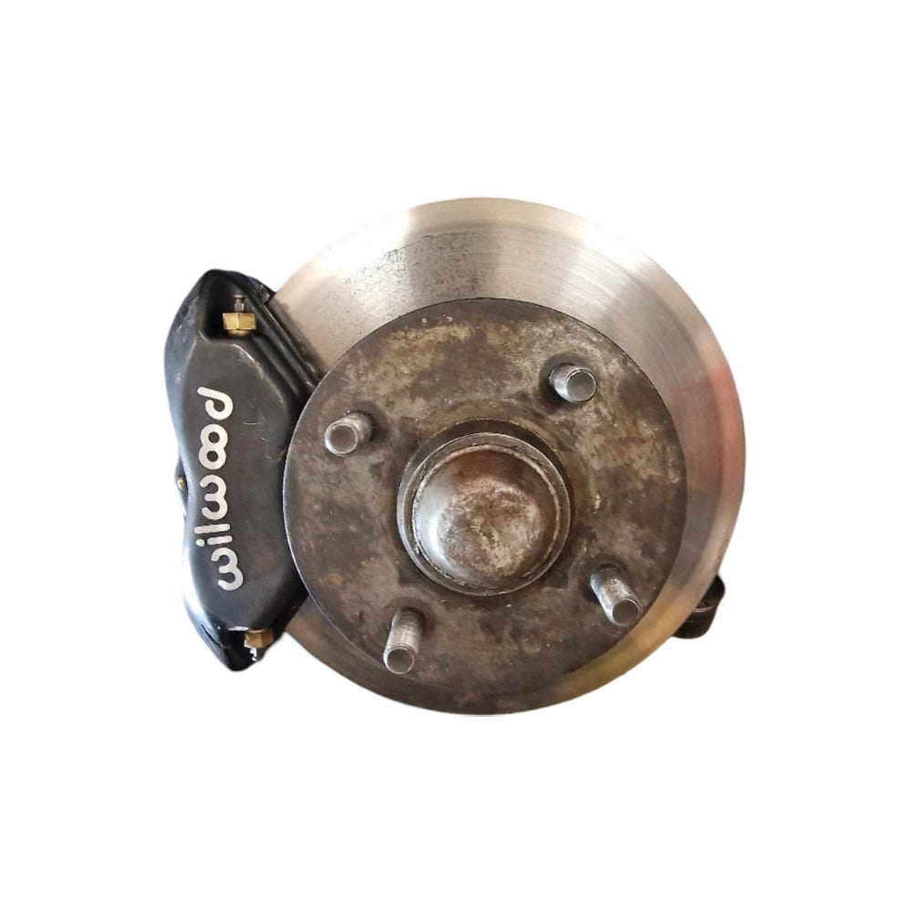 EPYTEC Bremssattel Adapter passend für Ford Capri / Escort für Wilwood Dynalite Sattel mit 245x20mm Bremsscheibe Vorderachse