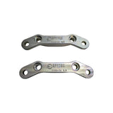 EPYTEC Bremssattel Adapter passend für Ford Capri / Escort für Wilwood Dynalite Sattel mit 245x20mm Bremsscheibe Vorderachse