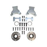 EPYTEC Bremssattel Adapter passend für VW Golf 1 2 3 Caddy Scirocco Jetta Passat Corrado für 4-Kolben Sattel mit 310x22mm Bremsscheibe Hinterachse
