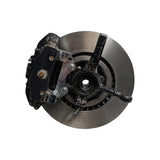 EPYTEC Bremssattel Adapter passend für VW Golf 1 Caddy Scirocco Jetta für 4-Kolben Porsche Sattel mit 330x28mm Bremsscheibe Vorderachse