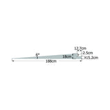 B-G RACING Auffahrrampen Super Low Rise schwarz (verschiedene Grössen)