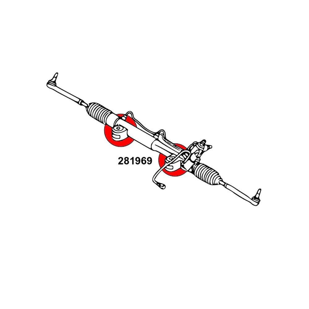 STRONGFLEX Buchsen Set passend für Nissan 370Z Vorderachse & Hinterachse (PU)