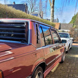 SEKCUSTOMS Seitenfenster Abdeckung Louver passend für Volvo 740 760 780