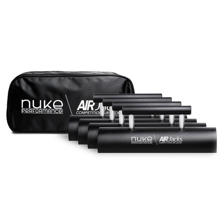 NUKE PERFORMANCE Lufthebeanlage Air Jack 90 Competition PRO Set (4 Stück) - PARTS33 GmbH