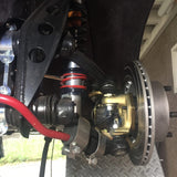 EPYTEC Bremssattel Adapter passend für VW Käfer 1965-1968 für Porsche 944 Schwimmsattel Bremsanlage Vorderachse