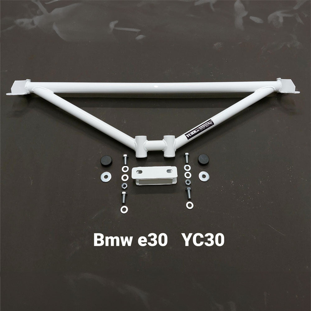 YURKAN CAGES strut brace rear axle reinforcement BMW E30 Sedan / Coupe (free choice of color / registration free)