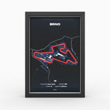 AP10 Brünn 3D Poster (gerahmt)