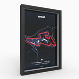 AP10 Brünn 3D Poster (gerahmt)