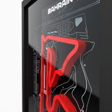 AP10 Bahrain 3D Poster (gerahmt)