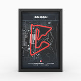 AP10 Bahrain 3D Poster (gerahmt)