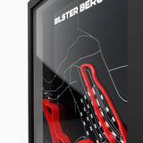 AP10 Bilster Berg 3D Poster (gerahmt)