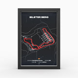 AP10 Bilster Berg 3D Poster (gerahmt)