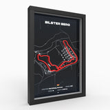 AP10 Bilster Berg 3D Poster (gerahmt)