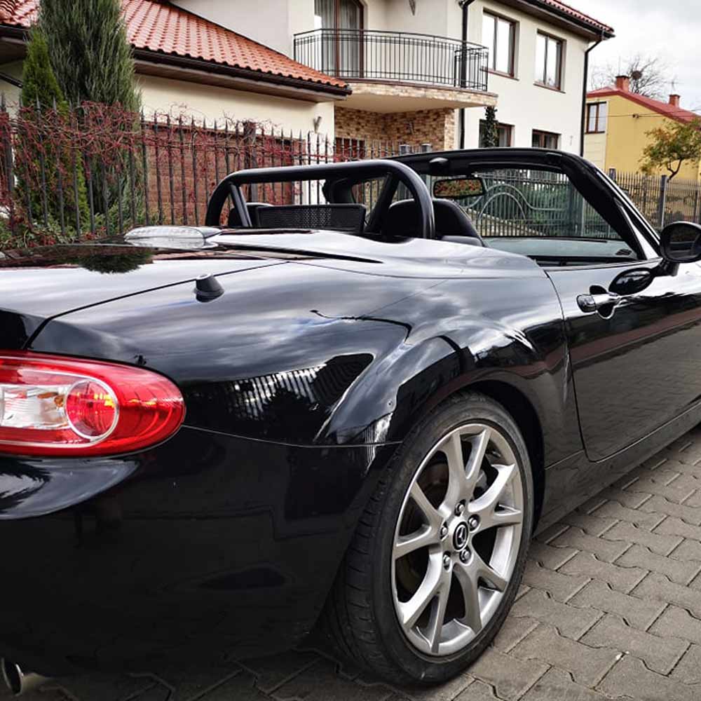 CYBUL Überrollbügel Rollbar passend für Mazda MX-5 NC für faltbares Hardtop (PRHT, freie Farbwahl)