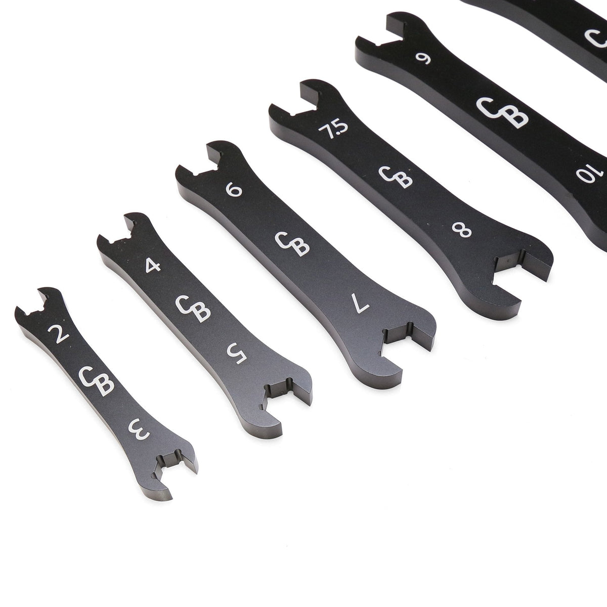 CHASE BAYS Aluminium AN Schraubenschlüssel Set 12 Größen