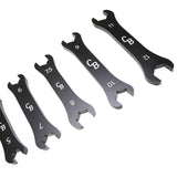 CHASE BAYS Aluminium AN Schraubenschlüssel Set 12 Größen