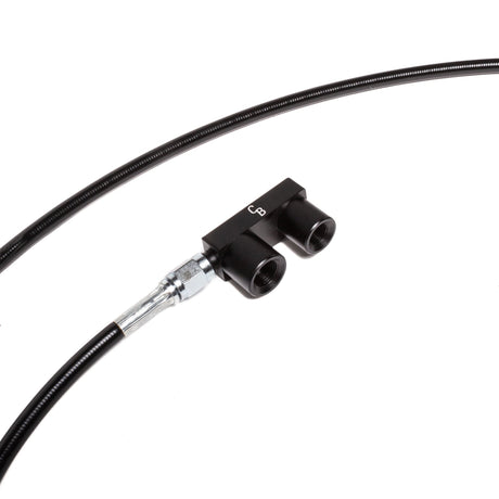 CHASE BAYS Bremsleitung Relocation Kit für Brake Booster Eliminator passend für BMW E46