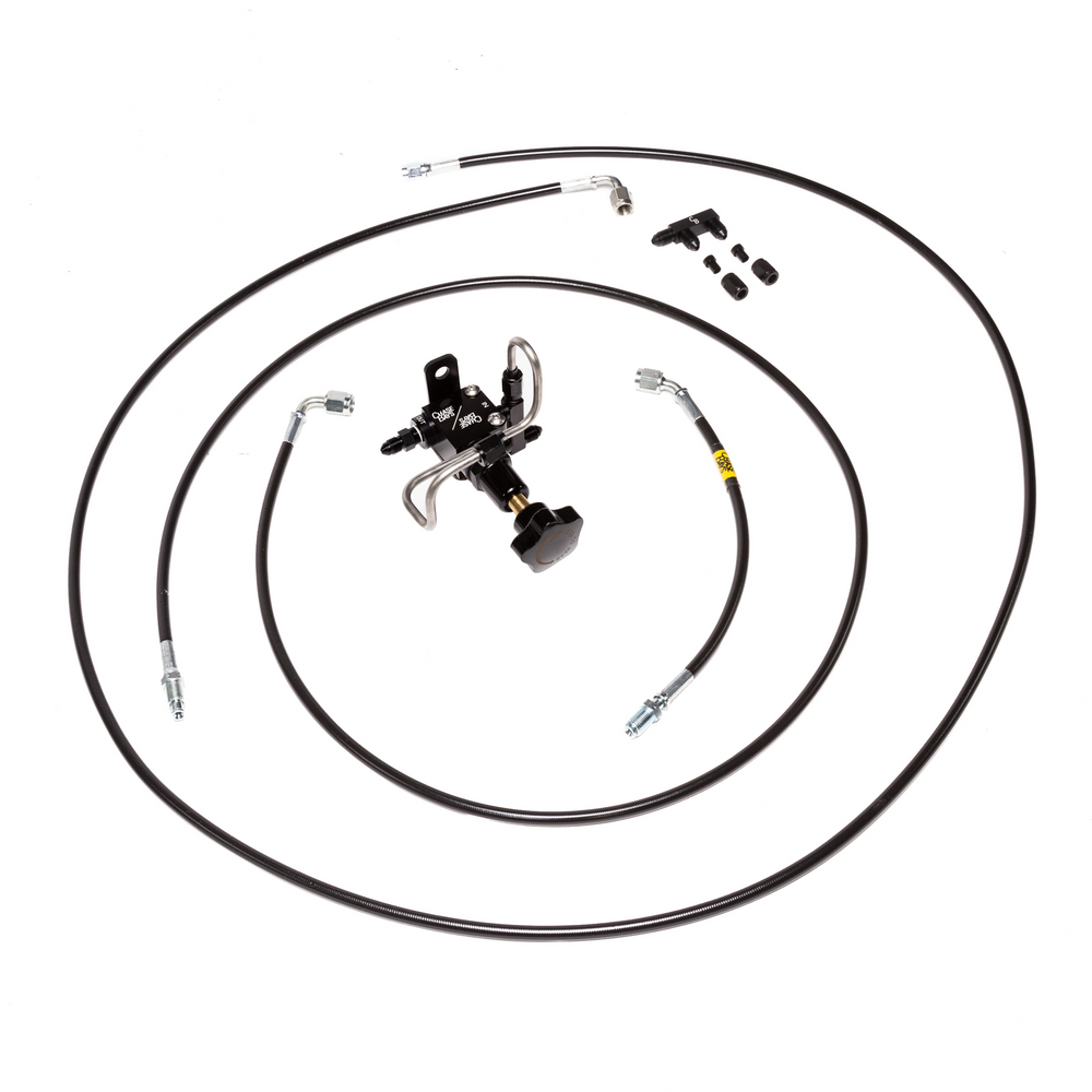 CHASE BAYS Bremsleitung Relocation Kit für Brake Booster Eliminator passend für Honda CRX