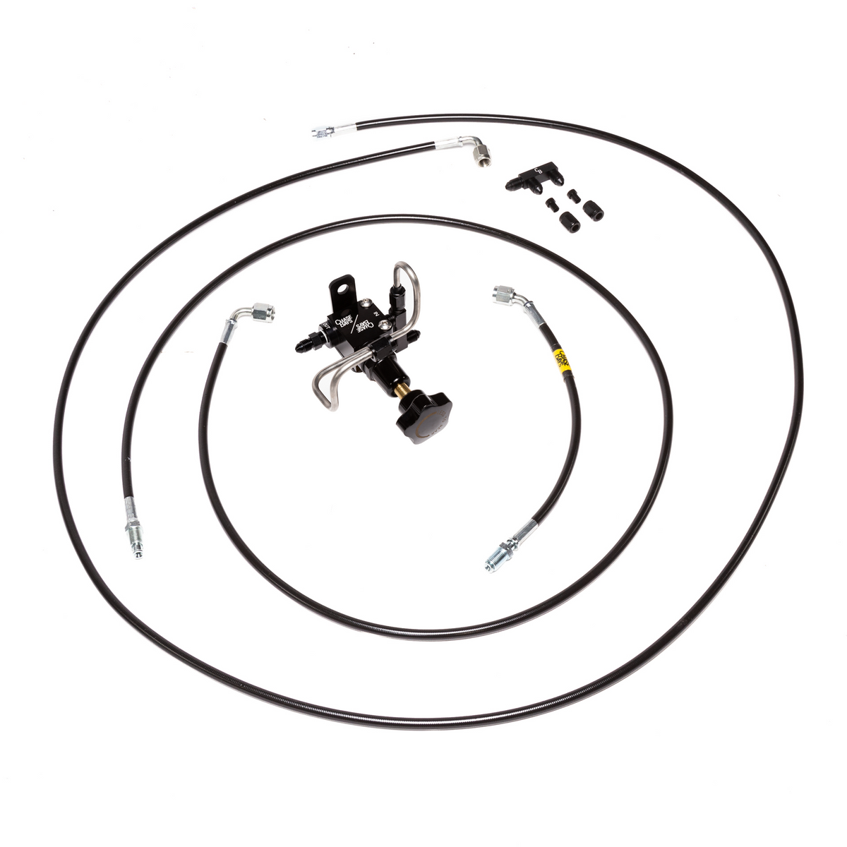 CHASE BAYS Bremsleitung Relocation Kit für Brake Booster Eliminator passend für Honda CRX