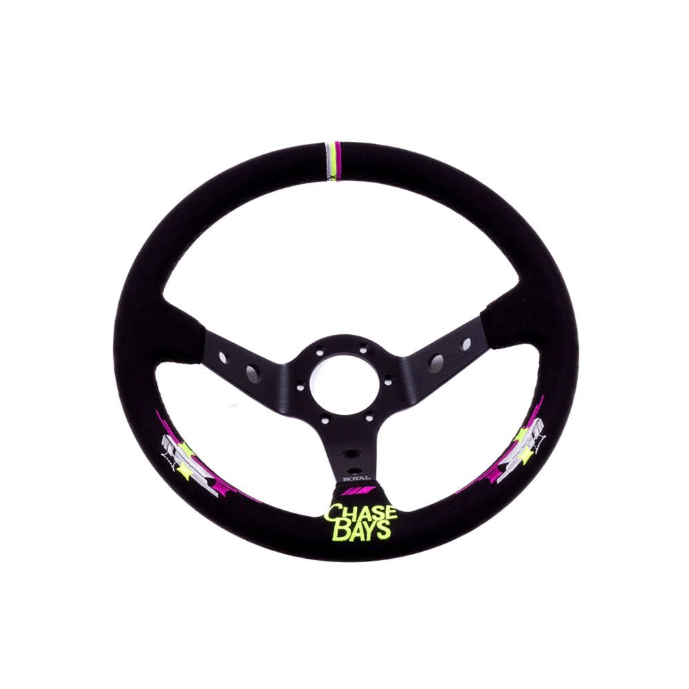 CHASE BAYS x GRIP ROYAL sports steering wheel suede (dish) - PARTS33 GmbH
