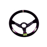 CHASE BAYS x GRIP ROYAL Sportlenkrad Wildleder schwarz (geschüsselt)