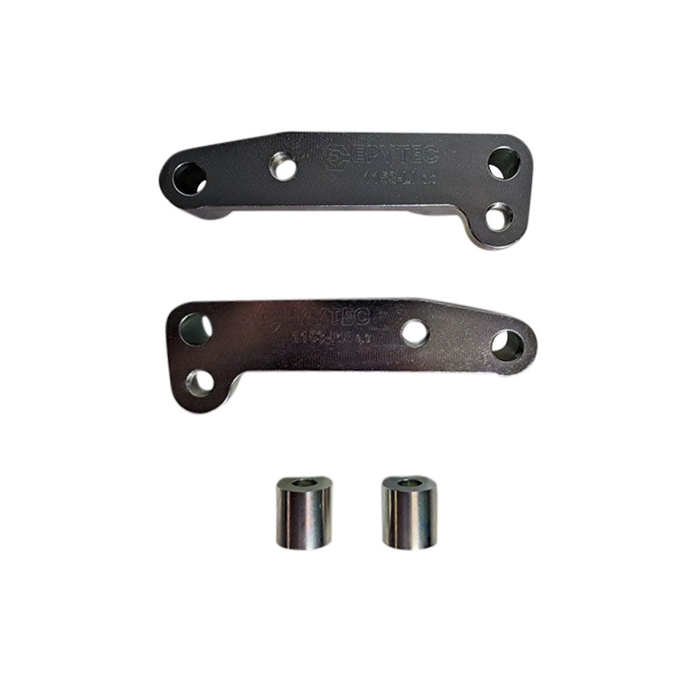 EPYTEC Bremssattel Adapter passend für Nissan S13 S14 S15 R32 R33 R34 Z31 Z32 Z33 für 4-Kolben Sattel mit 354x32mm Bremsscheibe Vorderachse