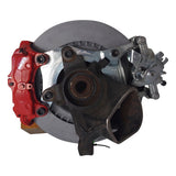 EPYTEC Bremssattel Adapter passend für VW T5 T6 für 4-Kolben Porsche Sattel mit 356x22mm Bremsscheibe Hinterachse