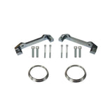 EPYTEC Bremssattel Adapter passend für VW Golf 7 8 Passat Tiguan Touran / Audi A3 8V / Seat Leon Ateca / Skoda Octavia für 6-Kolben Porsche Sattel mit 375x36mm Bremsscheibe Vorderachse