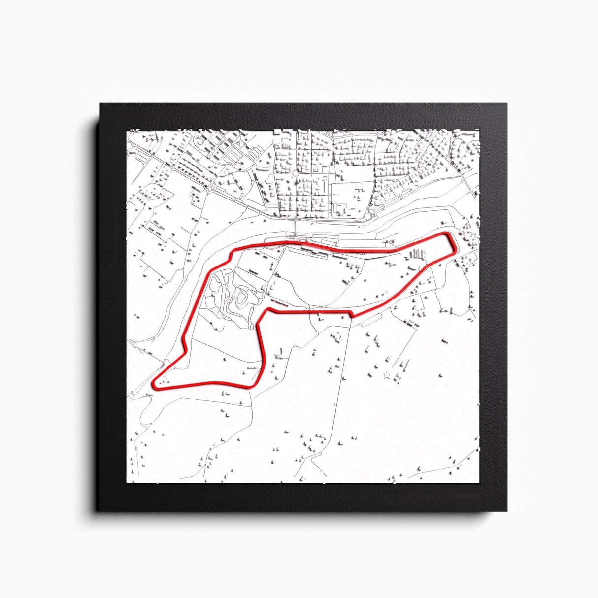 AP10 Imola 3D Tile (gerahmt)