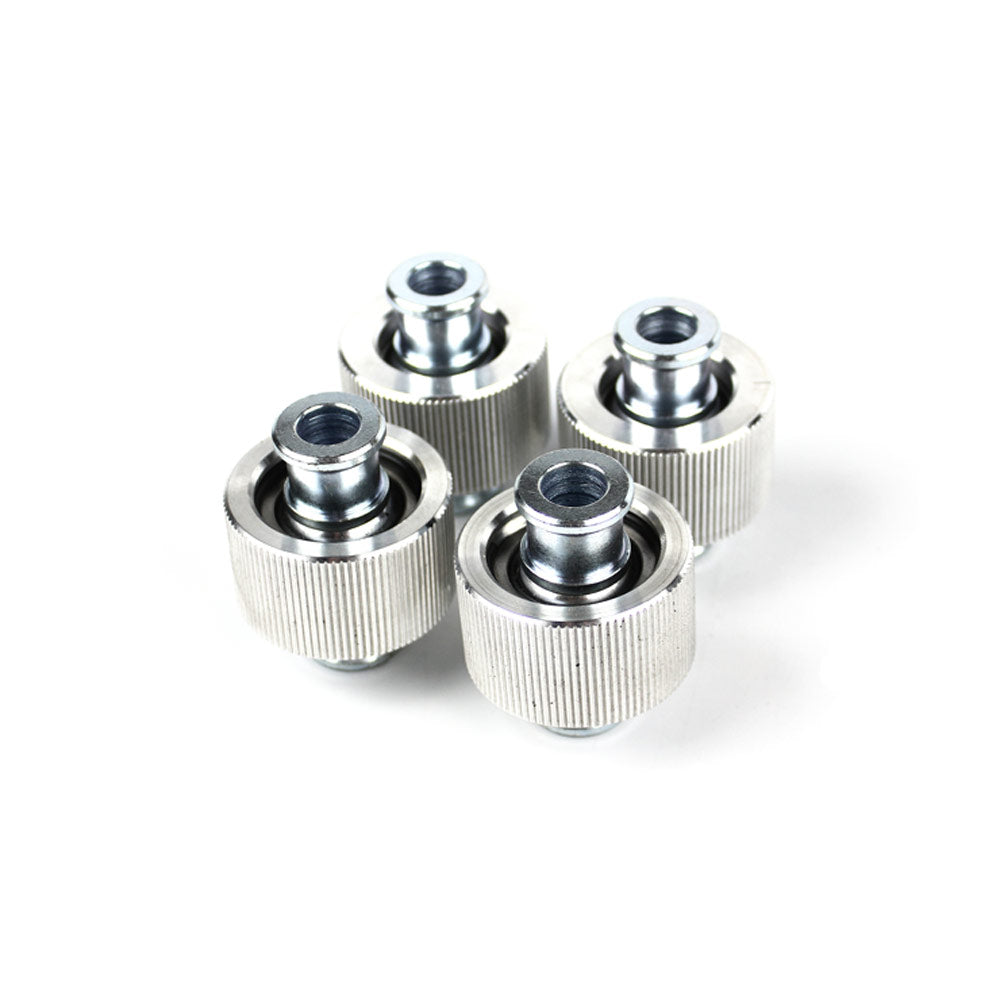 FAMEFORM Längslenker Achsschenkel Buchsen Set passend für BMW E36 E46 E85 E86 E89 Z4 (Aluminium)