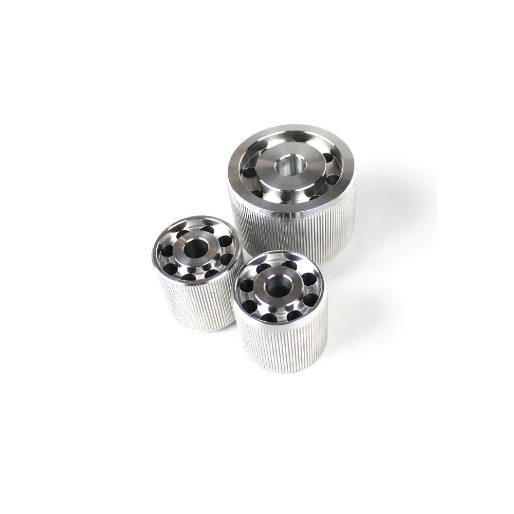 FAMEFORM Differentialaufhängung Buchsen Set starr passend für BMW E46 Z4 (Aluminium)