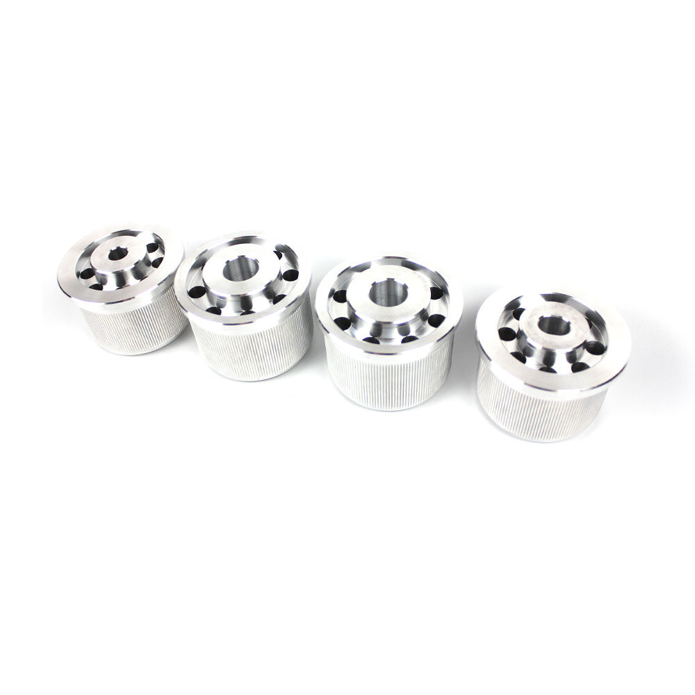 FAMEFORM Hinterachsträger Buchsen Set starr passend für BMW E46 Z4 (Aluminium)