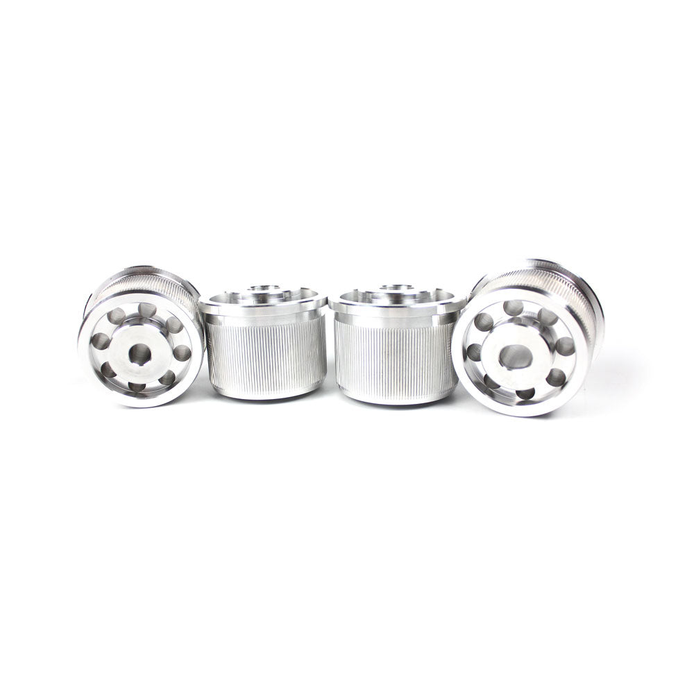 FAMEFORM Hinterachsträger Buchsen Set starr passend für BMW E46 Z4 (Aluminium)