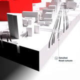 AP10 Pikes Peak 3D Tile (gerahmt)