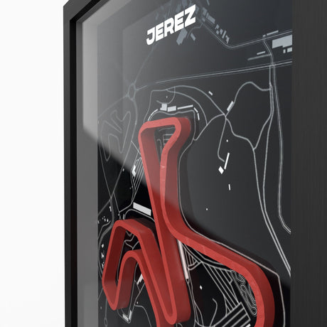 AP10 Jerez 3D Poster (gerahmt)