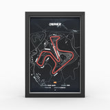 AP10 Jerez 3D Poster (gerahmt)