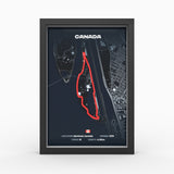 AP10 Kanada 3D Poster (gerahmt)