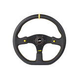 LUISI Stealth Race HP YS Sportlenkrad Leder schwarz (flach geschüsselt / mit TÜV)