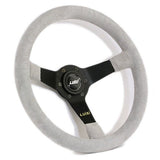 LUISI Mirage Wildleder grau (geschüsseltes Lenkrad mit TÜV) - PARTS33 GmbH
