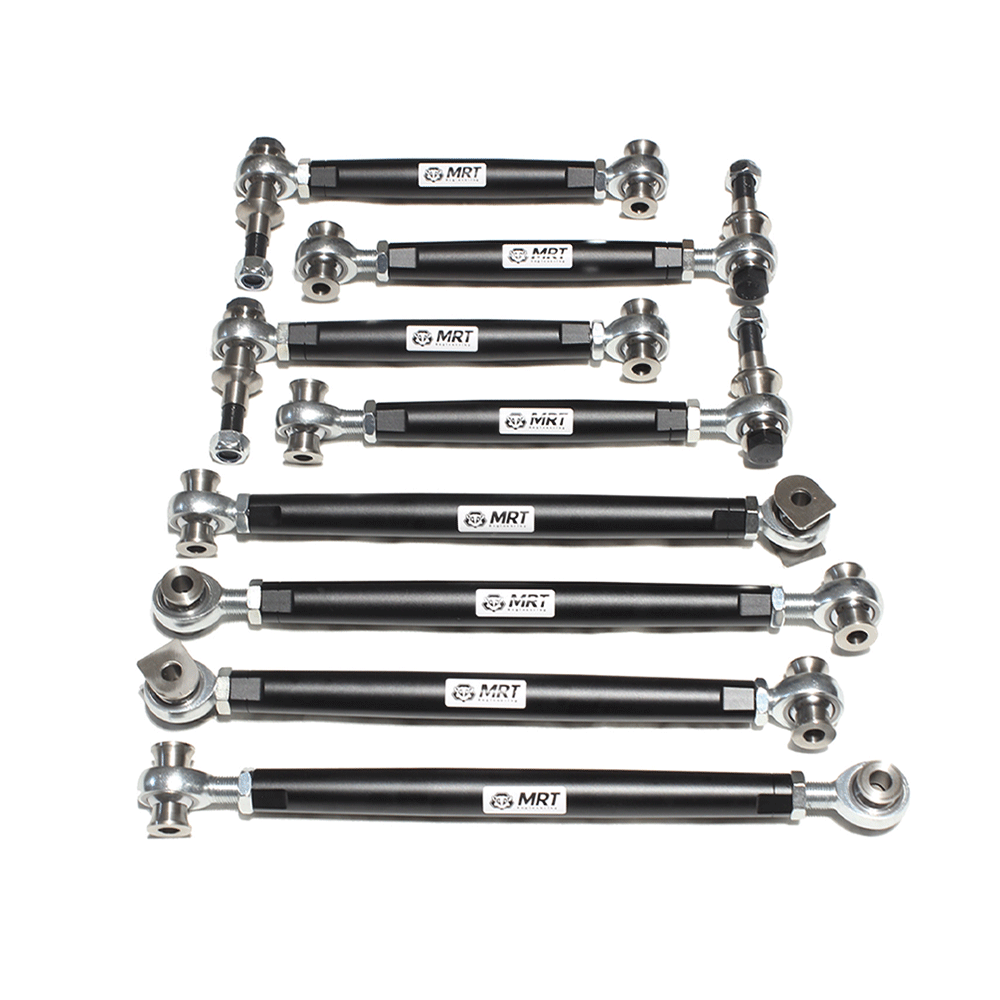 MRT ENGINEERING Wishbone Camber Arms BMW F8X Rear Axle Upper Lower Adjustable Set (Aluminium)