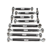 MRT ENGINEERING Querlenker Camber Arms passend für BMW F8X Hinterachse oben unten einstellbar Set (Aluminium)