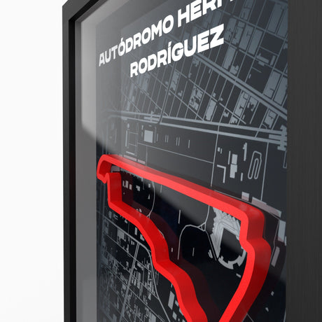 AP10 Mexico 3D Poster (gerahmt)