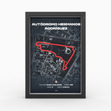 AP10 Mexico 3D Poster (gerahmt)