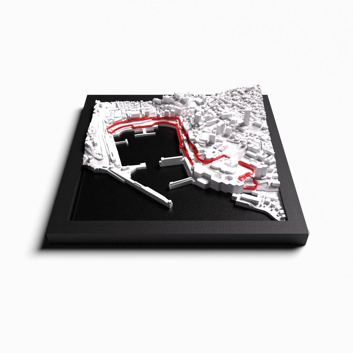 AP10 Monaco GP 3D Tile (gerahmt)