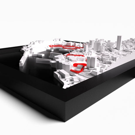 AP10 Monaco GP 3D Tile (gerahmt)