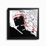 AP10 Monaco GP 3D Tile (gerahmt)