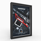 AP10 Norisring 3D Poster (gerahmt)