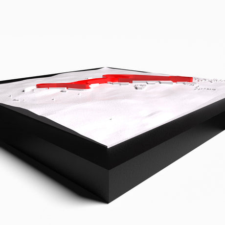 AP10 Nürburgring® GP 3D Tile (gerahmt)