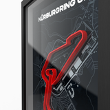 AP10 Nürburgring® GP 3D Poster (gerahmt)