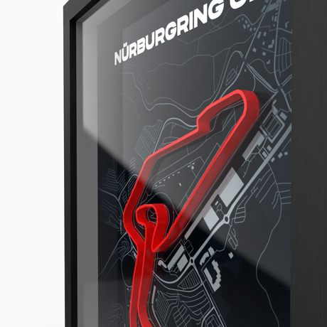 AP10 Nürburgring® GP 3D Poster (gerahmt)